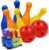 BESPORTBLE Leisure Sports Games Bowling Ball Lawn Bowling Game Skittle Ball Game Birthday Party Gifts Soft Foam