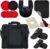 Bowling Accessories Kit Bowling Ball Bag for Single Ball with Padded Ball Holder Bowling Shoe Covers Non Slip Bowling Ball Seesaw Bowling Sanding Pad Bowling Ball Towel Bowling Thumb Saver Protector