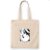 Bowling Gift Set for and Adults Includes Pin and Ball Natural White Multicolor Canvas Tote Bag
