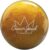 Brunswick Crown Jewel PRE-DRILLED Bowling Ball – Gold Sparkle