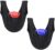 COITEK Bowling Seesaw Bag 2 Pack, Bowling Polisher Bag Carrier Ball Cleaner Holder Bag Bowling Cleaner Towel(Black)