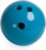 Champion Sports Plastic Bowling Ball: Rubberized Soft Ball for Training & Kids Games