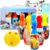 Disney 100 Bowling Set for Kids Bundle – Disney Playset Featuring Mickey Mouse Toy Story Disney Princess Cars with Stickers More | Disney Toys Games Activities