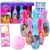 Disney Princess Bowling Set for Toddlers, Kids – 3 Pc Bundle with Princess Bowling Set Plus Stickers and More | Princess Playset