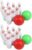 Dollhouse Bowling Ball 2 Sets of Mini Bowling Game and Bowling Pin Set Miniature Pin Tabletop Bowling Sets for Kids and Adult Mini House Bowling Ball