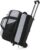 GOBUROS 2 Bowling Ball Roller Bag with Large Shoes Compartment(Up To US Mens Size 16), Bowling Bag with Wheels, Retractable Handle (Extends to 40″) and Multiple Functional Organizer Pockets