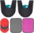 GSSHBR 2 Bowling Seesaw Bag 2 Multicolor Microfiber Bowling Ball Towel 3 Bowling Sanding Pads, Bowling Accessories Bowling Ball Sanding Sand Pads Resurfacing Polishing Cleaning Kit (7 Pcs)