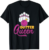 Gutter Queen Bowling Pins with Bowling Ball for Bowling Team T-Shirt