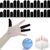 HALLEAST 30 Pieces Finger Sleeves for Bowling, Disposable Bowling Thumb Sleeves Anti-Sweat Breathable Protector Seamless Lightweight Anti-Skid Glove for Right Hand & Left Hand