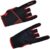 Healifty 2pairs Silicone Bowling Red Semi-Finger Professional XL Accessories Anti-Skid L/XL Breathable Gloves Accessories- Anti-Slip Skid Elastic Mittens Size – L/ of Anti- Sports