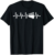 Heartbeat bowling EKG pulse bowling ball bowler T-Shirt