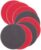 INOOMP 8pcs Bowling Ball Polishing Pad Sandpaper Cleaner Microfiber Cleaner Car Accessories for Bowling Sanding Pad Bowling Supplies Power Sanding Discs Microfiber Bowling Mat Bowling Pad