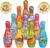 IWUTEFET Kids Dinosaur Bowling Toys Set – Soft Foam 10 Pins and 2 Ball with Number – Fun Eductional Games Indoor Outdoor Bowling Set for Children Boy Girl Learning Development Party Favor Gifts