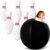 Island Genius Giant Inflatable Bowling Game Set for Kids – Jumbo Bowling Ball and Pins Indoor or Outdoor Yard Birthday Party Lawn Games