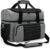 LRTJ Bowling Bags 2 Balls and Shoes-Bag for Bowling ball-Bowling bag with Wooden Ball Holder-Double Balls Tote Bag fits a Single Pair of Bowling Shoes Up to Mens Size 16 and Extra Essentials