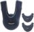 Mangrove Bowling Ball Polisher 2-Pack, Microfiber Bowling Towel See-Saw for Bowlers, Large Washable Bowling Shammy Seesaw, Ball Cleaner Holder Bag
