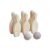 Mini Wooden Bowling Set Wood bowling pins and balls for kids Outdoor game