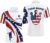 PIONAMZIOZ American Flag Bowling Shirt Men&Women Custom Bowling Team Jersey Patriotic Bowling Polo&Quarter-Zip Shirt BDT16
