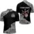 PIONAMZIOZ Black&Grey Bowling Shirt Custom Bowling Jersey for Men&Women Bowling Team League Polo&Quarter-Zip Shirt QZT108