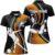PIONAMZIOZ Black&Orange Bowling Shirt Men and Women Custom Bowling Jersey Team League Bowling Polo&Quarter-Zip Shirt BDT17