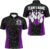 PIONAMZIOZ Custom Bowling Jersey for Men & Women Seamless Pattern Bowling Shirt Team Bowling Polo & Quarter-Zip Shirt BDT49