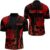 PIONAMZIOZ Custom Red Bowling Shirt for Men & Women Skull Bowling Team League Jersey Bowling Polo & Quarter-Zip Shirt BDT79