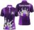 PIONAMZIOZ Personalized 3D Bowling Shirt Men&Women Custom Bowling Jersey Bowling Team League Polo&Quarter-Zip Shirt QZT110