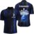 PIONAMZIOZ Personalized Bowling Jersey for Men & Women Blue 3D Bowling Shirt Team Bowling Polo & Quarter-Zip Shirt BDT54