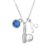 Personalized Bowling Birthstone and Initial Necklace, Custom Bowler Jewelry – Bowling Necklace For Women, Teens & Girls