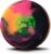 Roto Grip PRE-DRILLED Magic Gem Bowling Ball -Citrine/Rhodonite/Jet 12 lb