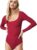 SNKSDGM Bodysuit for Women Tummy Control Shapewear Stretch One Shoulder Body Shaper Sexy Scrunch Butt Romper