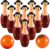 Shappy 12 Pcs Thanksgiving Turkey Bowling Set Including 10 Foam Pins with Black Hat 2 Balls for Girl Kid Boy Indoor Outdoor Holiday Birthday Party Activity Gift Supplies, Fit Children Aged 4-12