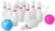 Shonoppy Kids Bowling Set, Toddler Bowling Set with 10 Classical Bowling Pins and 2 Plastic Balls, Suitable as Toy Gifts, Early Education, Indoor Outdoor Bowling Games Toys for Toddlers 3-15 Years Old