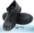 Silicone Shoe Cover Waterproof, Reusable Boot Shoes Covers with Zipper,Non Slip Rain Snow Bowling Travel Indoor Outdoor Overshoe Rubber Protectors for Men Women Kids Protection Galoshes-1 Pair