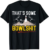 That’s Some Bowlshit Funny Bowling Ball Pins Bowler Coach T-Shirt