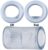 Ultimate Bowling Tour Lift Oval Sticky Finger Insert- Clear – Pack of 10