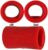Ultimate Bowling Tour Lift Oval Sticky Finger Insert- Red – Pack of 10