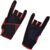 VANZACK 1 Pair Silicone Mitts Outdoor Bowling Outdoor Gloves Bowling Grip Glove Anti- Slip Sports Gloves Semi Finger Gloves Anti-Slip Sports Gloves Screen Training Gloves Hand Accessories