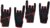 VANZACK 2 Pairs Natural Comfort Dry Anti-Skid Accessories- to Glove Accessories Size Gloves Outdoor Anti-Slip Hand Right Prolong Professional for Helps Fingerless Grip Soft Maintain –