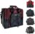 WOLT Bowling Ball Bag for Single Ball – Bowling Ball Tote Bag with Padded Ball Holder, 2 Pockets fit Bowling Shoes Up to Mens Size 14 and Accessories