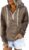 Women’s Half Zip Up Waffle Hoodie 2023 Fashion Long Sleeve Solid Drawstring Tops Casual Daily Loose Fit Sweatshirt
