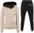 uojfnhb Sweat Suit For Women 2 Piece Set Winter Fashion 2023 Fleece Hoodies Matching Sweatpants With Pockets Fall Sportswear